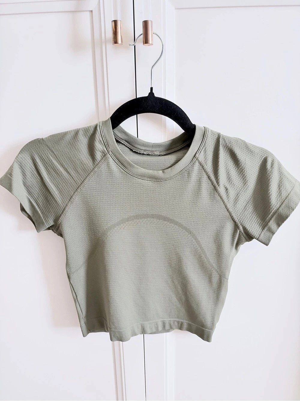 Lululemon Swiftly Tech Cropped Short-Sleeve Shirt 2.0
